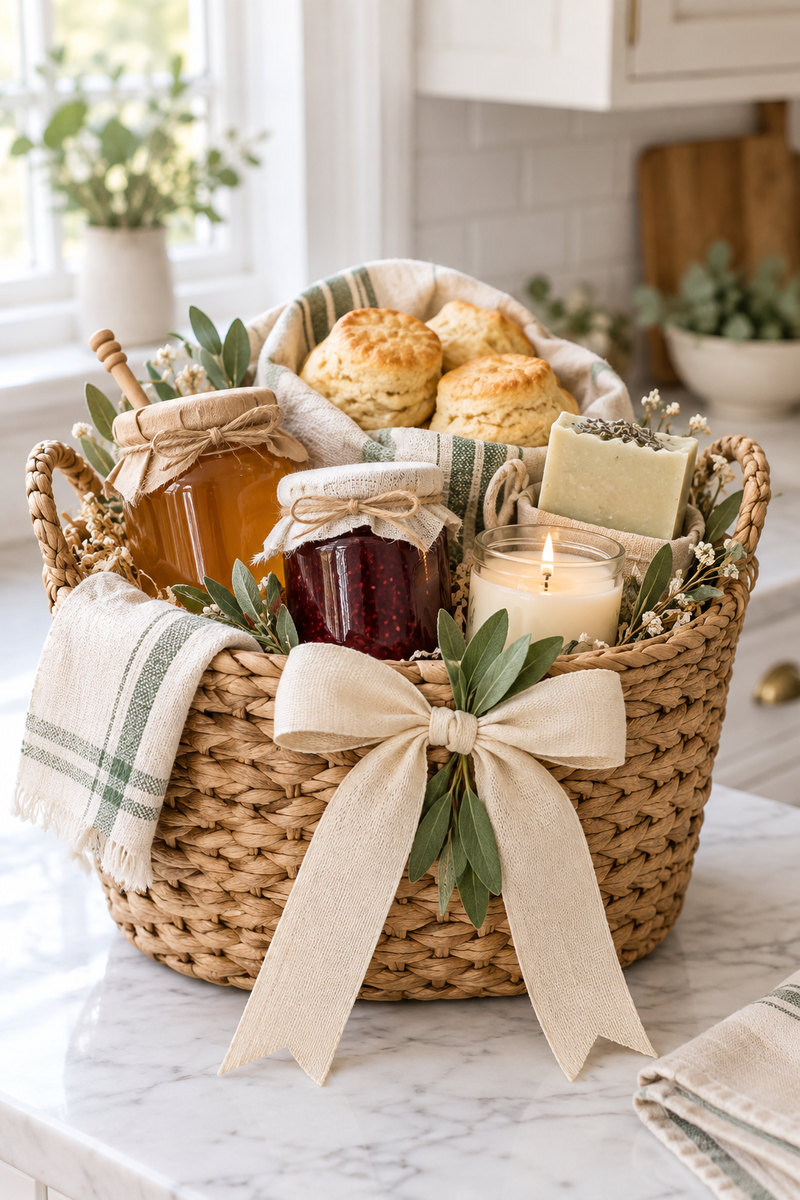 Farmhouse Favorites — gift basket by Comfort & Joy Gift Baskets