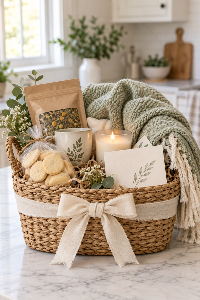 Sympathy & Comfort — gift basket by Comfort & Joy Gift Baskets